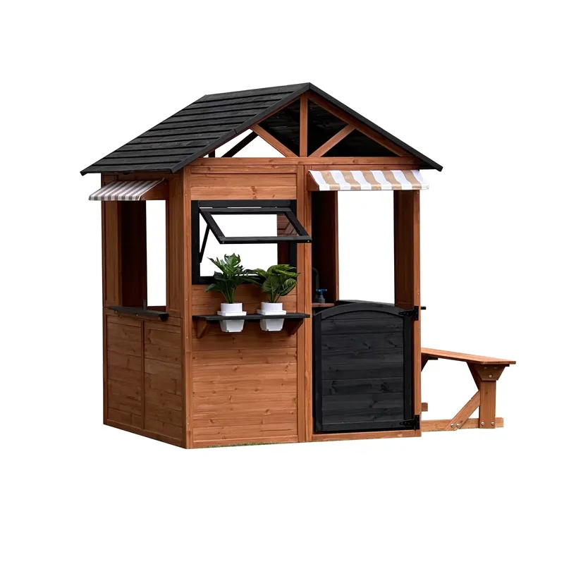 Holzpuppenhaus für Kinder, Vie – Kids Outdoor Climbing Frame Bewertung und Preis