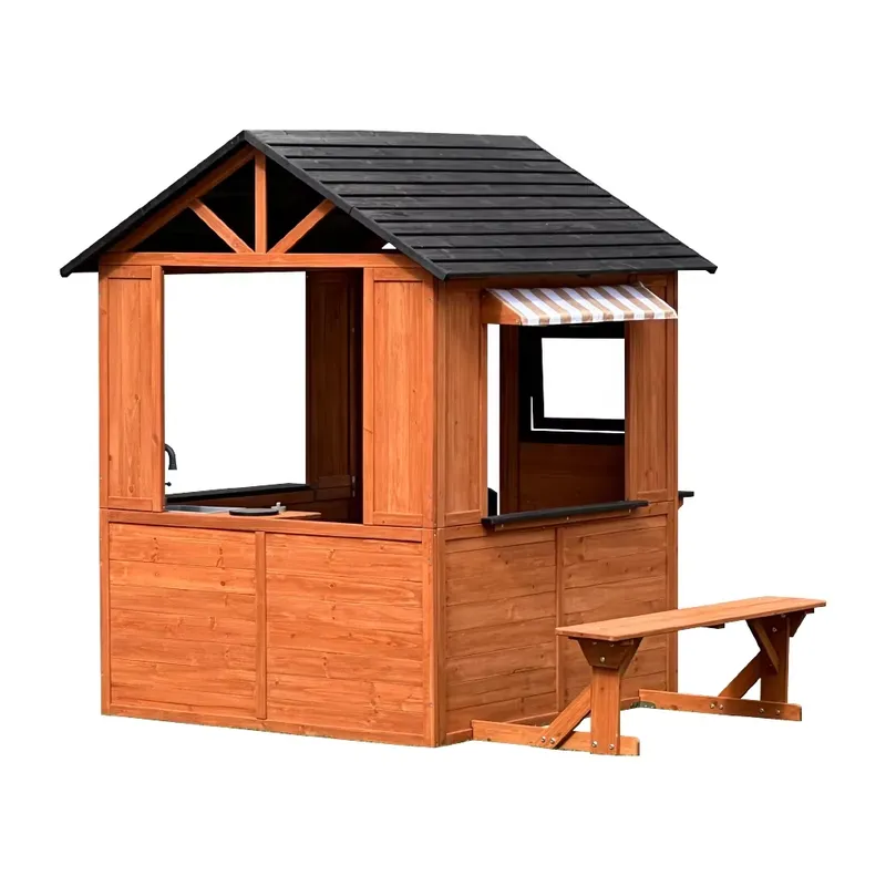 Holzpuppenhaus für Kinder, Vie – Kids Outdoor Climbing Frame Bewertung und Preis