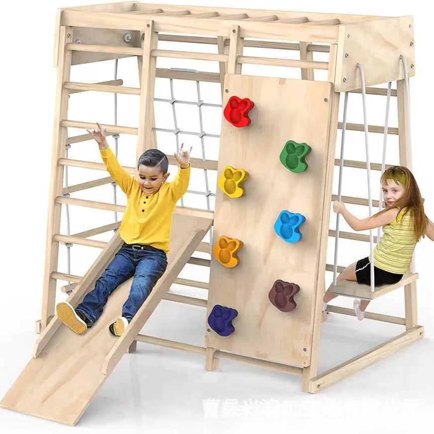 Kinder Montessori Holz-Kletter – Kids Outdoor Climbing Frame Bewertung und Preis