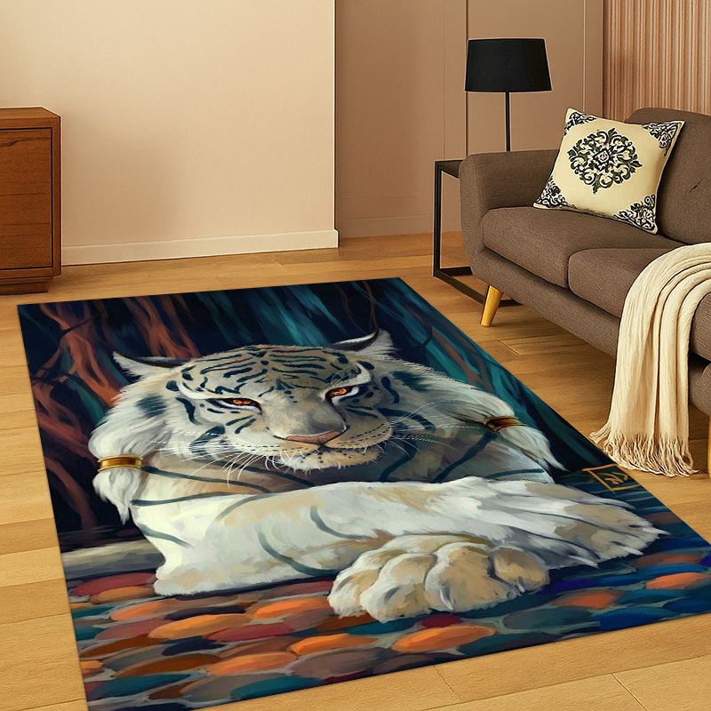 Teppich mit Tiger- und Tiermot – Kids Outdoor Area Bewertung und Preis